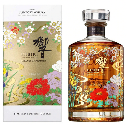 Hibiki 'Japanese Harmony' Ryusui Hyakka Limited Edition Design Blended Whisky, Japan